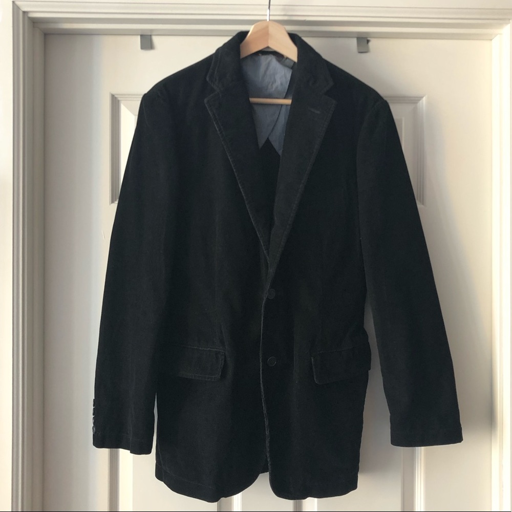 J. Crew Black Corduroy Blazer - Adult S Small